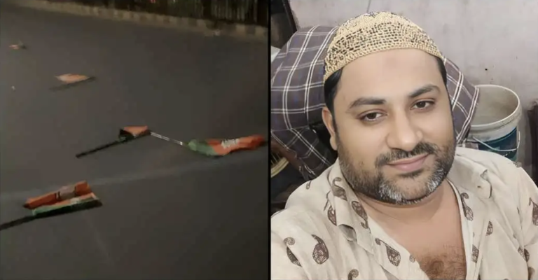 Ahmedabad: History-sheeter Wajid Shahenshah sparks chaos by tearing BJP flags, hurling casteist abuses on Ram Navami, still at large after 12 hours